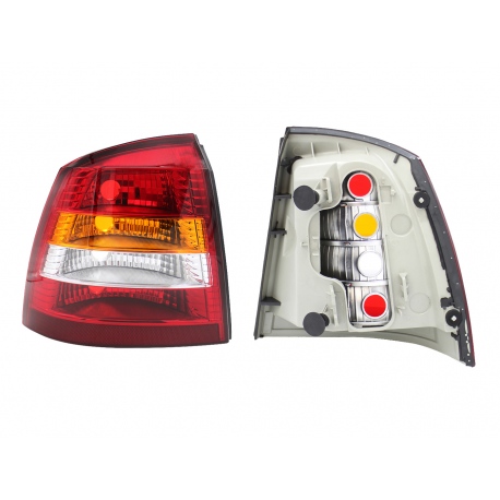 Calavera Izquierda en Tres Colores sin Arnés Difroza para Astra Hatchback