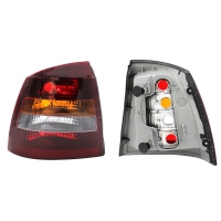 Calavera Izquierda en Tres Colores de Tono Oscuro sin Arnés Diforza para Astra Hatchback