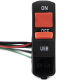 Switch de Encendido y Apagado con Conector USB Tunix para Motocicleta