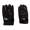 Guantes Negros con Protecciones Tunix para Motociclista