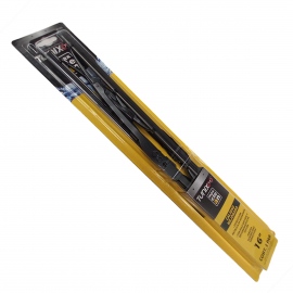 Par de Plumas Limpiadoras de 16" de Hule Natural con Teflón Max Clean Tunix