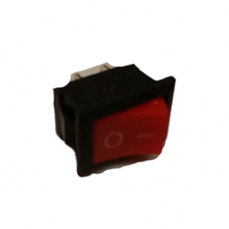 Switch Rectangular de Tecla Roja Mini Tunix